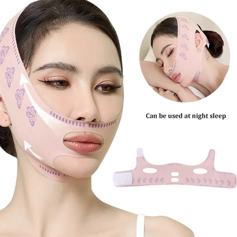 Lifting Belt - Faixa Modeladora Facial V-Line, Redutor de