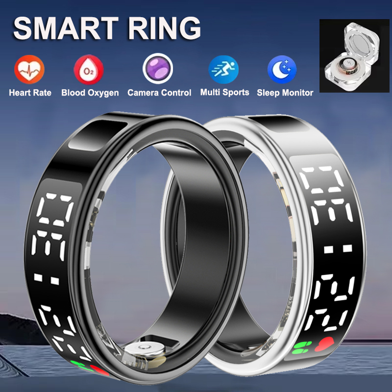 Gymnastic Ring - Anel inteligente, frequência cardíaca, oxigênio no