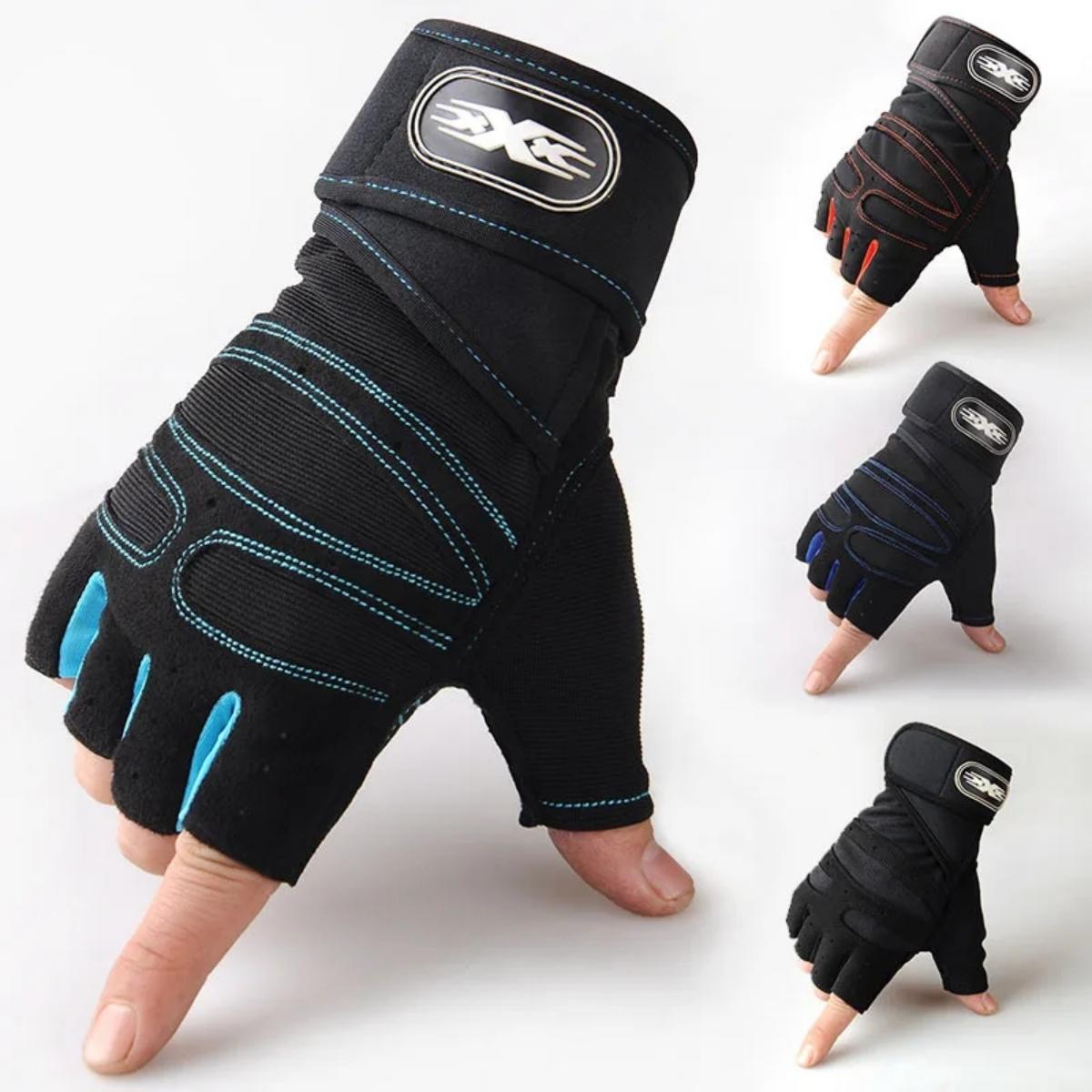 Weightlifting Gloves - Luvas de Academia para Homens e