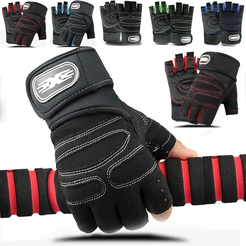 Weightlifting Gloves - Luvas de Treino Sem Dedos para