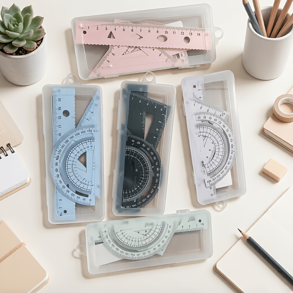 Chalk Bag - Conjunto de Geometria Multiuso com Organizador,
