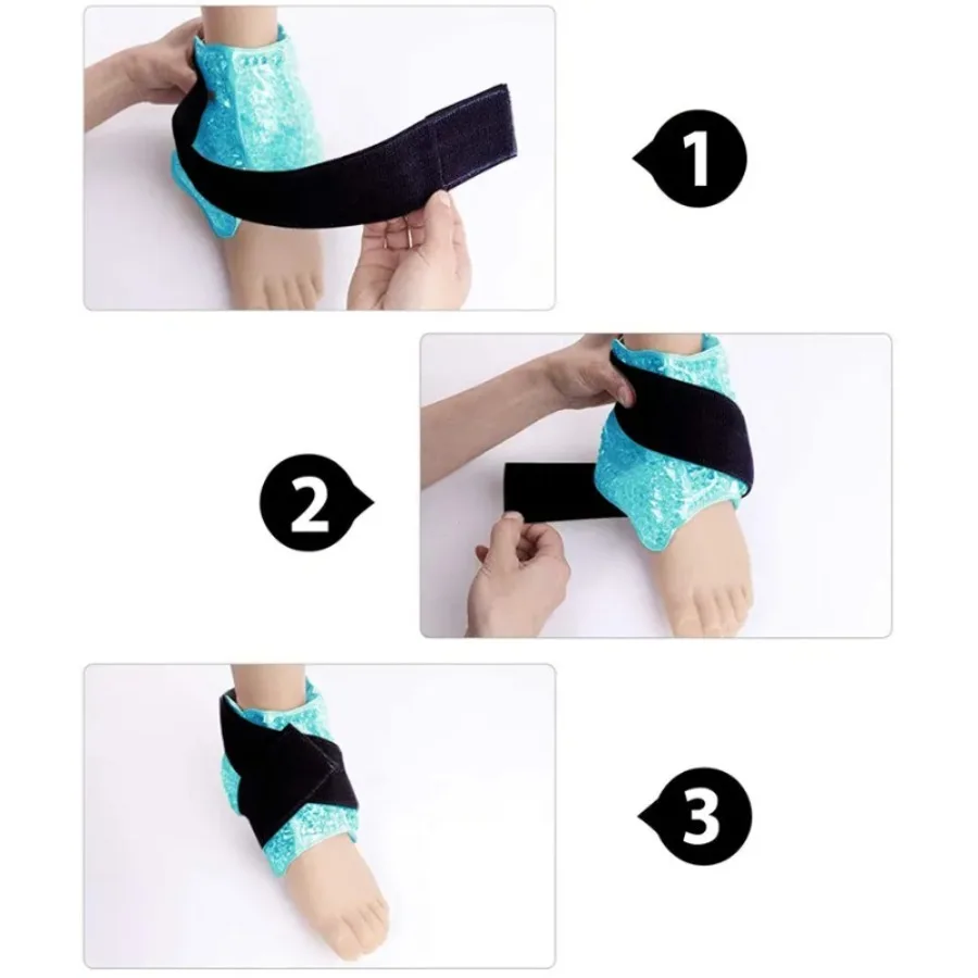 Wrist Wraps - Compressa térmica de gel em PVC