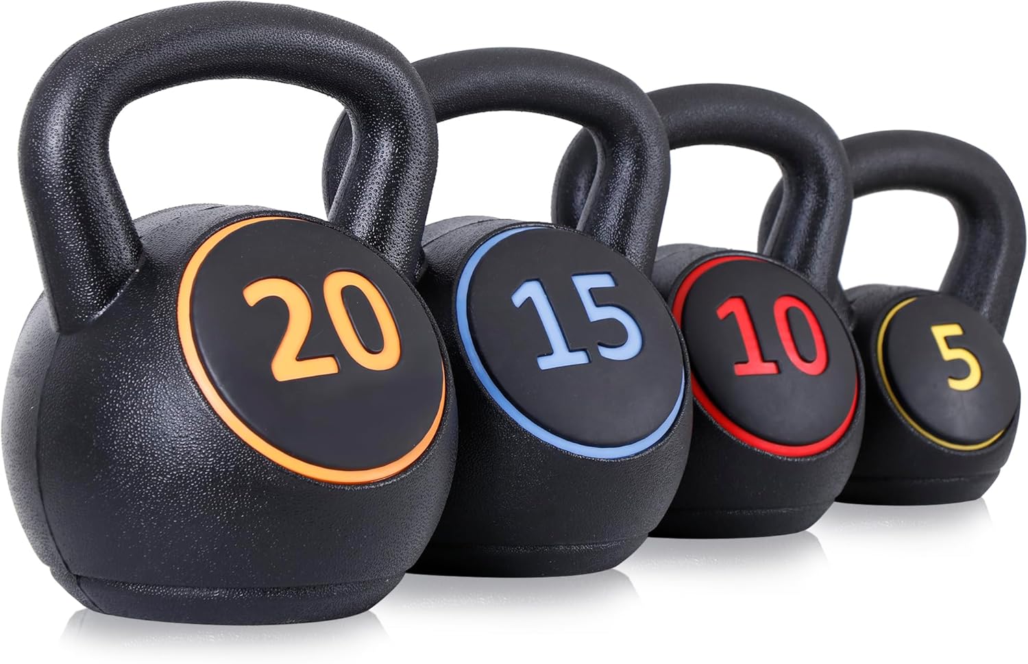 Kettlebell - Conjunto de Pesos Kettlebell de 4