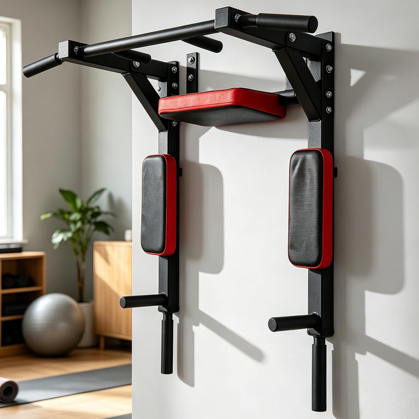 Pull Up Bar - Barra de Exercícios Horizontal de Parede