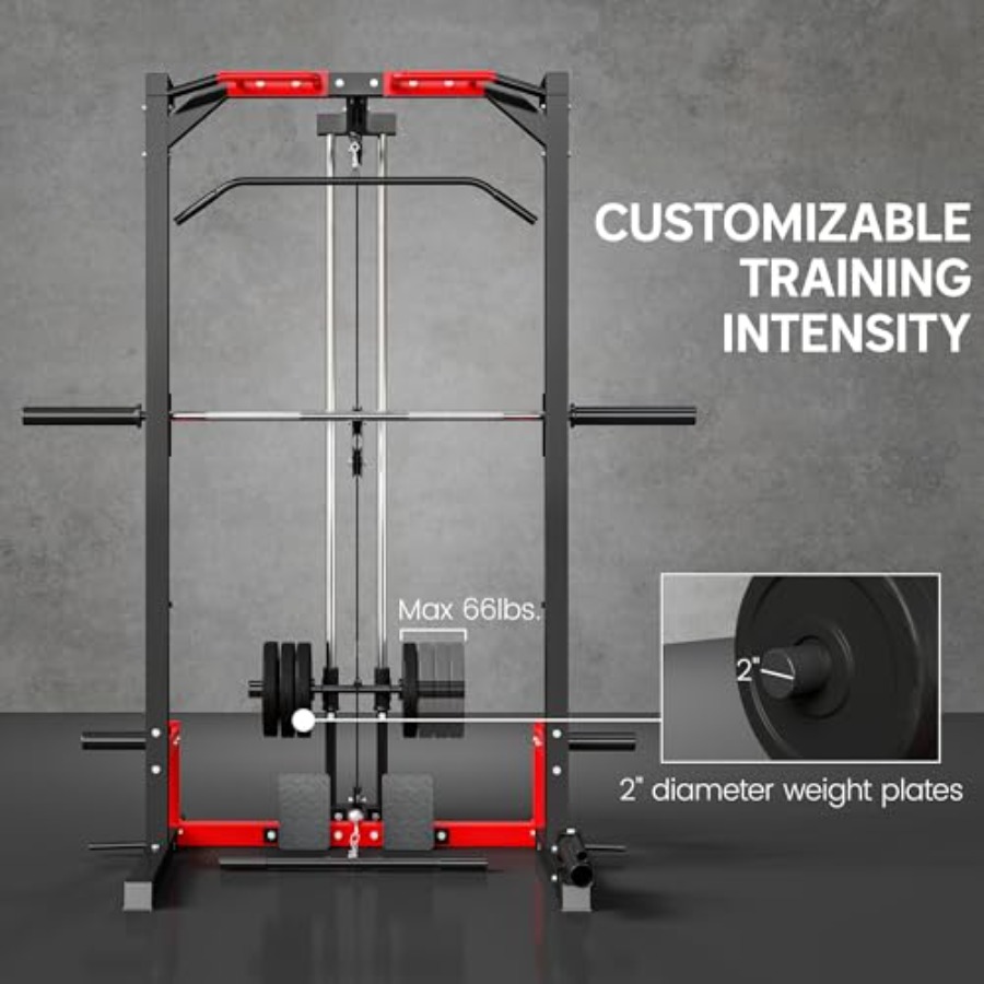 Power Cage Smith Machine Multi - Pull Up Bar avaliação e preço