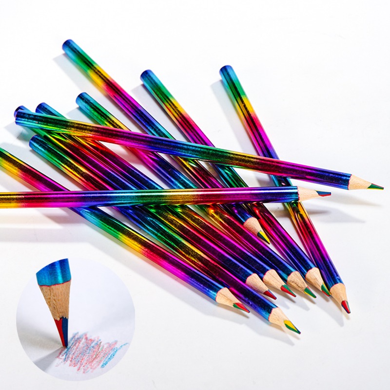 12pçs arco-íris 4 cores em 1,  - Chalk Bag avaliação e preço