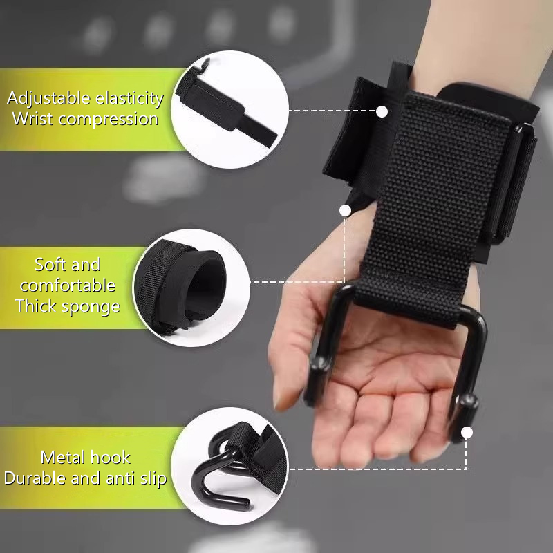 【F】2 peças de ganchos para lev - Weightlifting Gloves avaliação e preço