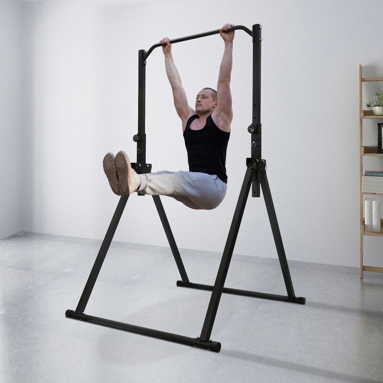 Estação de Pull-Up Triangular, - Pull Up Bar avaliação e preço