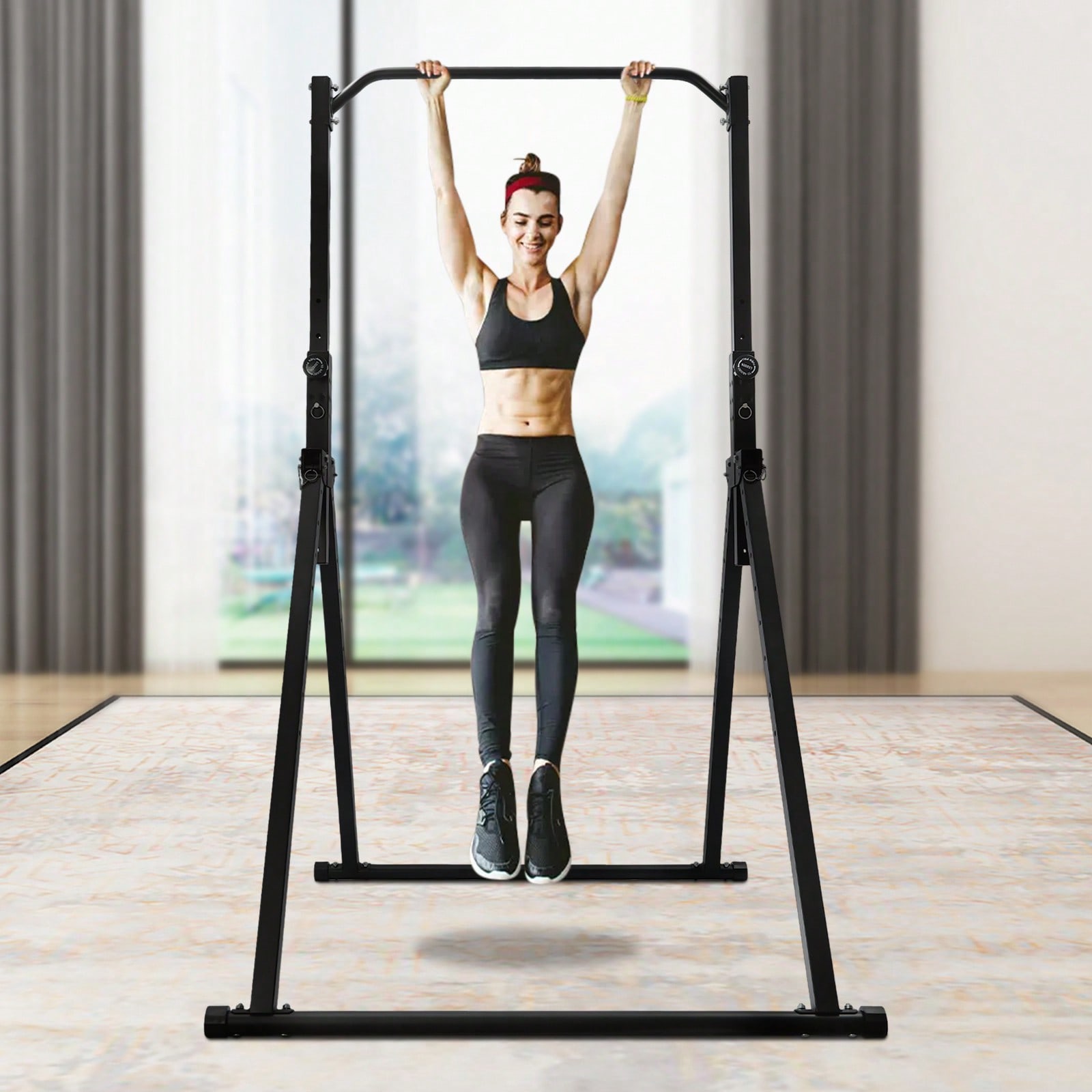 Estação de Pull-Up Triangular, - Pull Up Bar avaliação e preço
