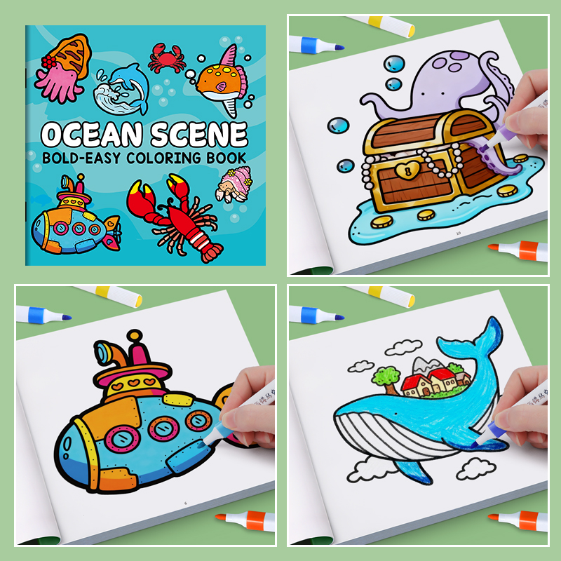 Livro de desenho e colorir inf - Chalk Bag avaliação e preço