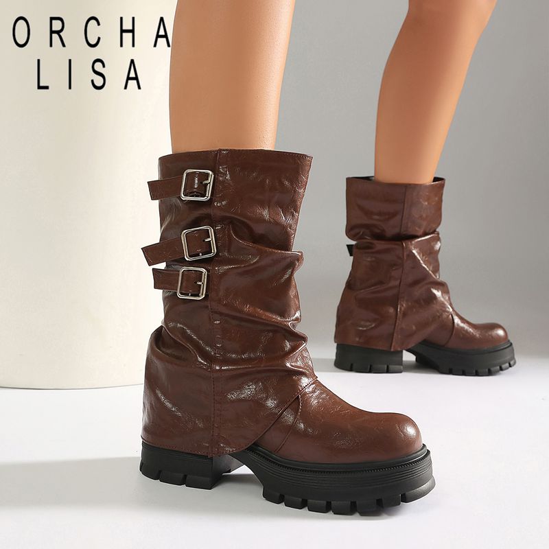 Bota Feminina ORCHA LISA de Ca - Lifting Belt avaliação e preço