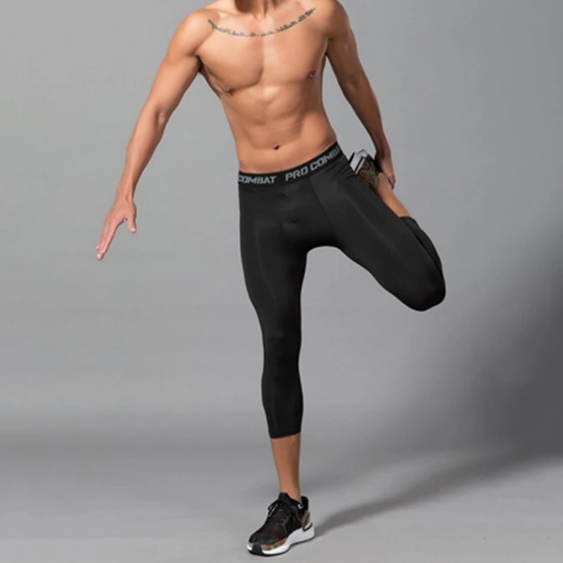Leggings masculinas para corri - Crossfit Victory avaliação e preço