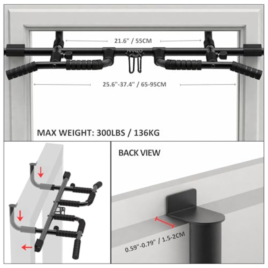 Barra de Exercícios para Porta - Pull Up Bar avaliação e preço